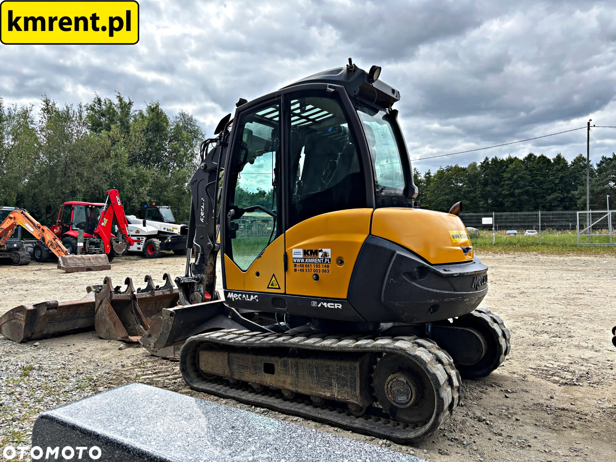 Mecalac 6 MCR MINI KOPARKA 2018r. | JCB 8035 VOLVO ECR 48 25 CAT 308 KUB - 15
