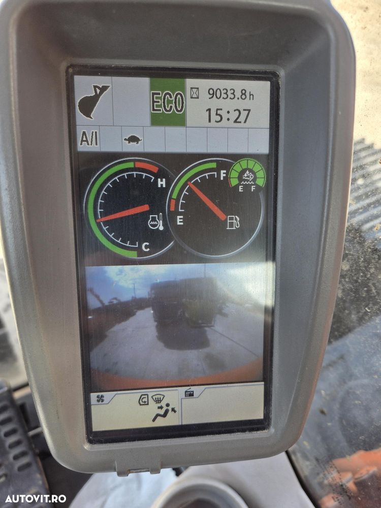 Hitachi BRATE LUNGI NOI la 18m, 2018, 9.033h, 3 pompe hidr HITACHI, masa operationala arpx 35t, senile LATE 90% ok, doar 1.200h deplasare, camera spate, Consum mediu 16l/h, REVIZII MOTOR SI HIDR EFECTUATE, posibilitate leasing, PROMOTIE 119.500 EUR+Tva - 4