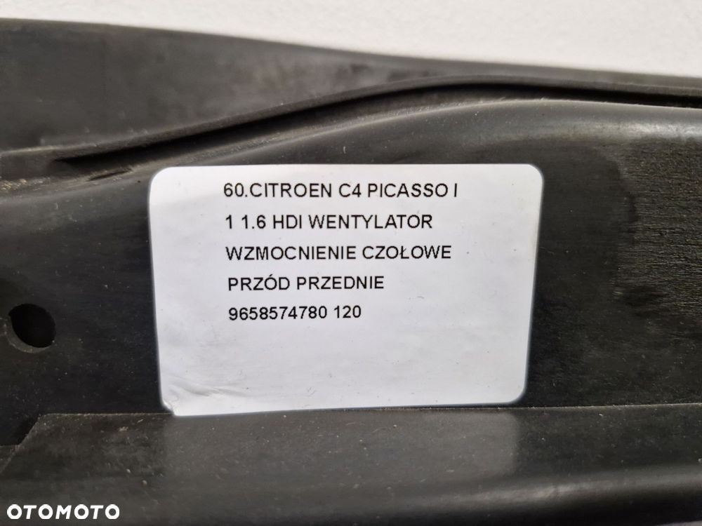 CITROEN C4 PICASSO I 1.6 HDI WENTYLATOR WZMOCNIENIE CZOŁOWE PRZÓD 9658574780 - 9