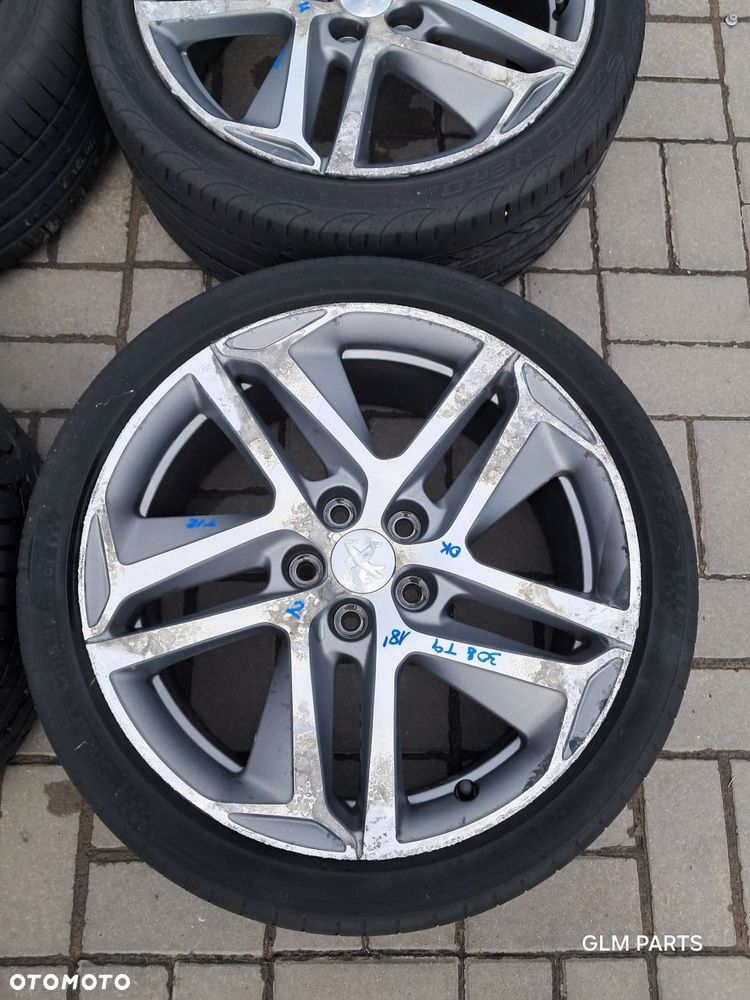 peugeot 308 ii t9 felgi aluminiowe 18" 5x108 et 48 9677989877 - 7