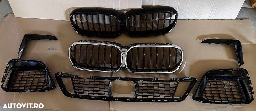 Grila grile BMW seria 5 G30 G31 LCI Facelift - 4