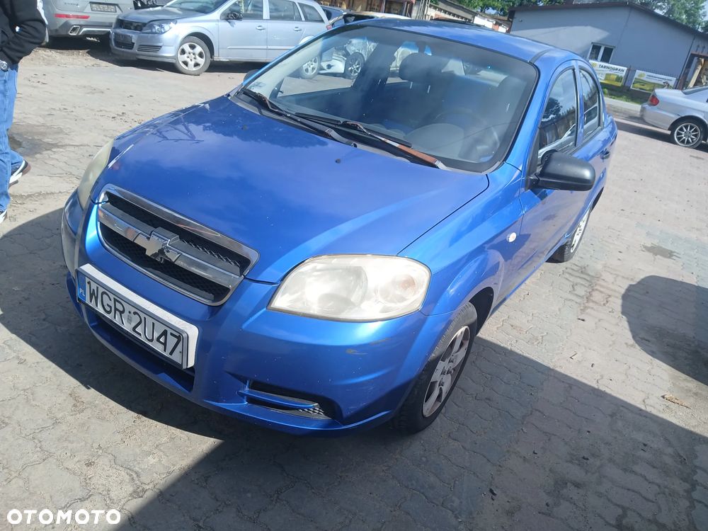 chevrolet aveo kalos 33u maska zderzak lampa grill błotnik drzwi zbiornik paliwa szyba lusterko - 1