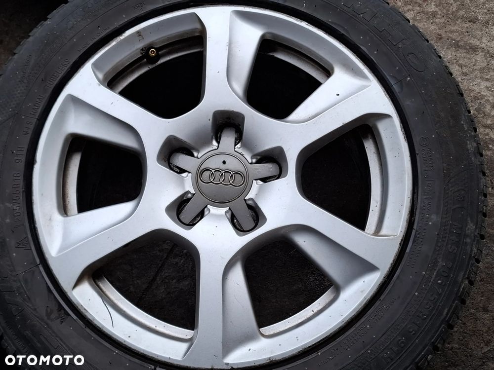 KOLA ALUFELGI FELGI R16 ET39 AUDI A4 B8 B7 B6 A6 C5 C6 A3 8P A5 8T 8K0601025AS SLASK WYSYLKA - 5
