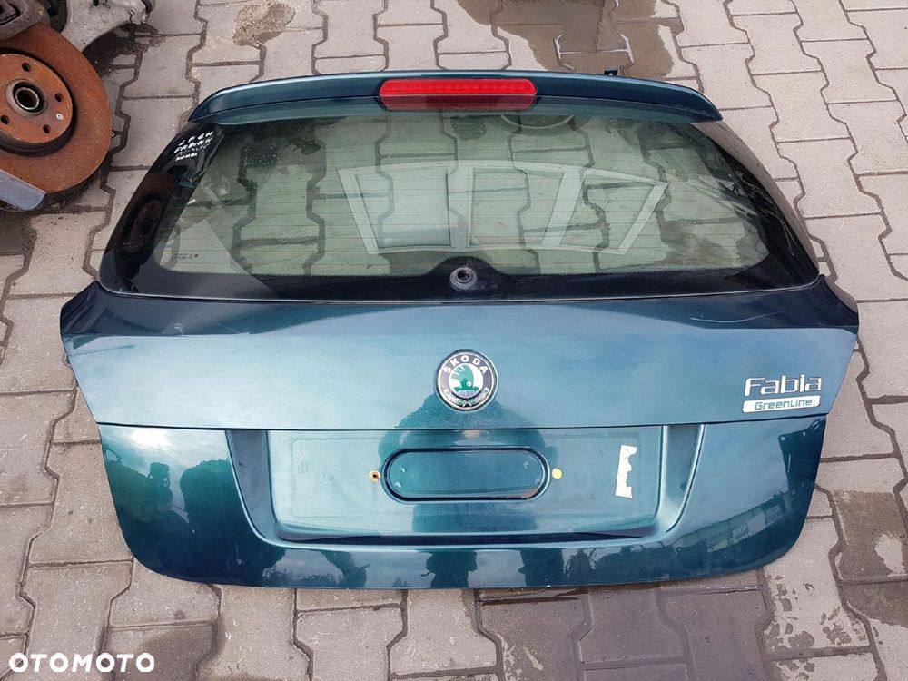 SKODA FABIA 2 II 07-14 KOMBI KLAPA BAGAŻNIKA TYŁ LF6N - 1