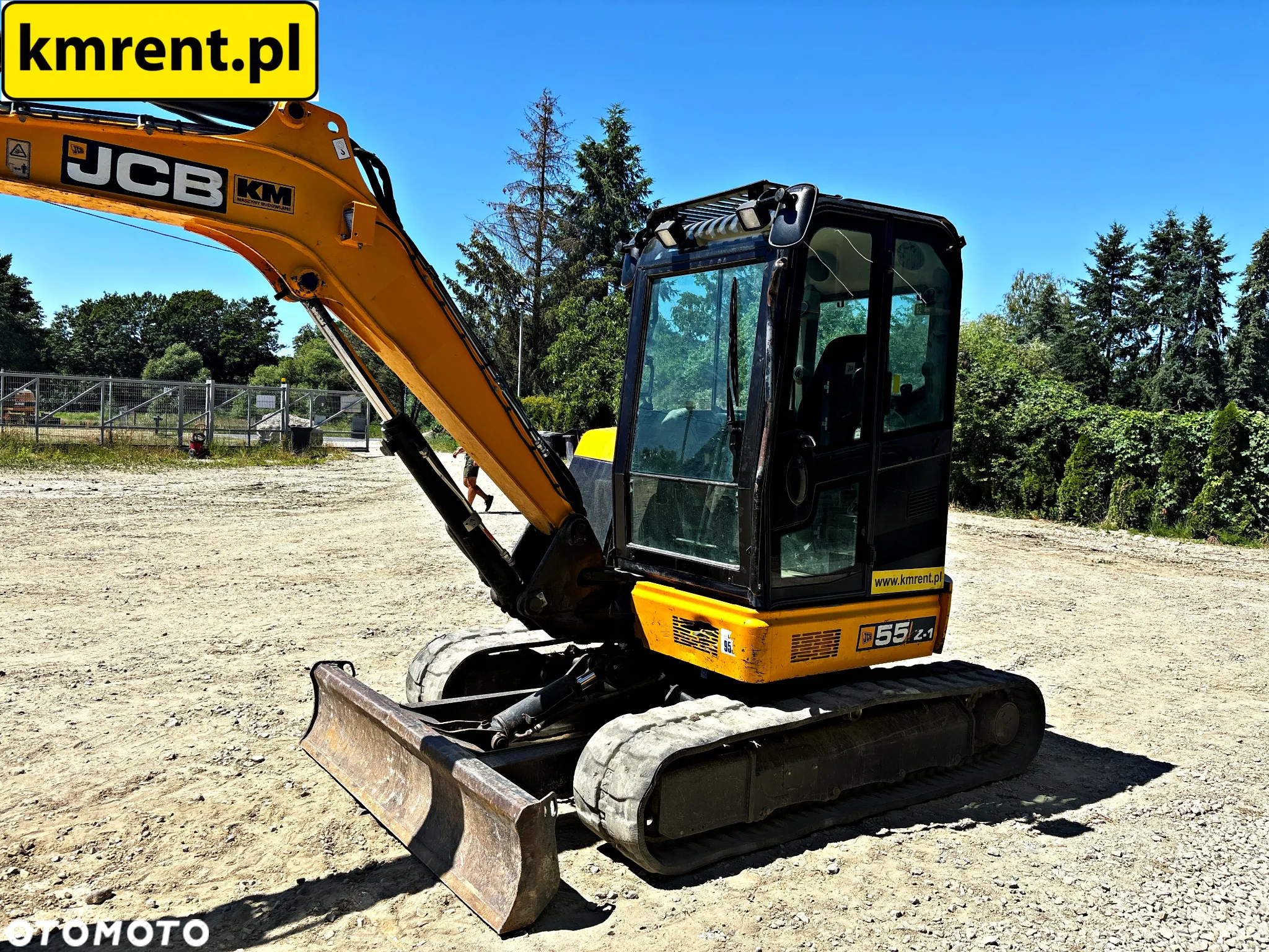 JCB 55Z-1 MINI-KOPARKA 2018R. | JCB 51 8050 8055 CAT 305 VOLVO ECR 48 - 8
