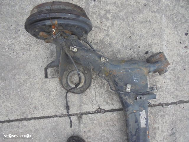 Eixo Eix711 VW POLO 9N FASE 1 2004 1.2I 65CV 3P CINZENTO ESCURO TRÁS CUBOS ABS SEM CUBO DIREITO - 3