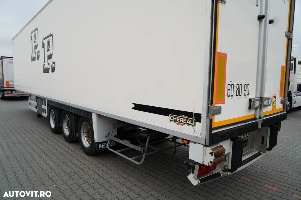 Chereau REFRIGERAT / VECTOR TRANSPORT 1950MT / DOPPELSTOCK / MULTITEMPERATURĂ / 2 AXE RIDICABILE / SAF / IMPORTAT - 11