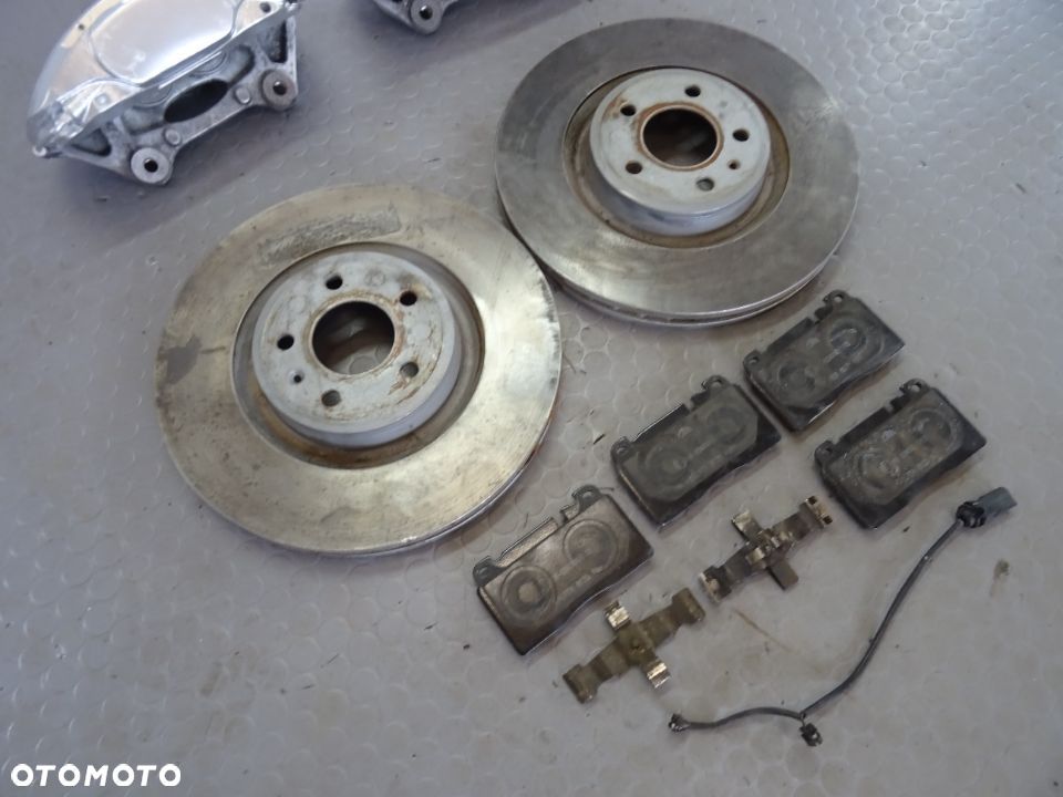 hamulce zaciski 345MM przod tarcze klocki Audi A6 C7 A7 A8 S6 - 4