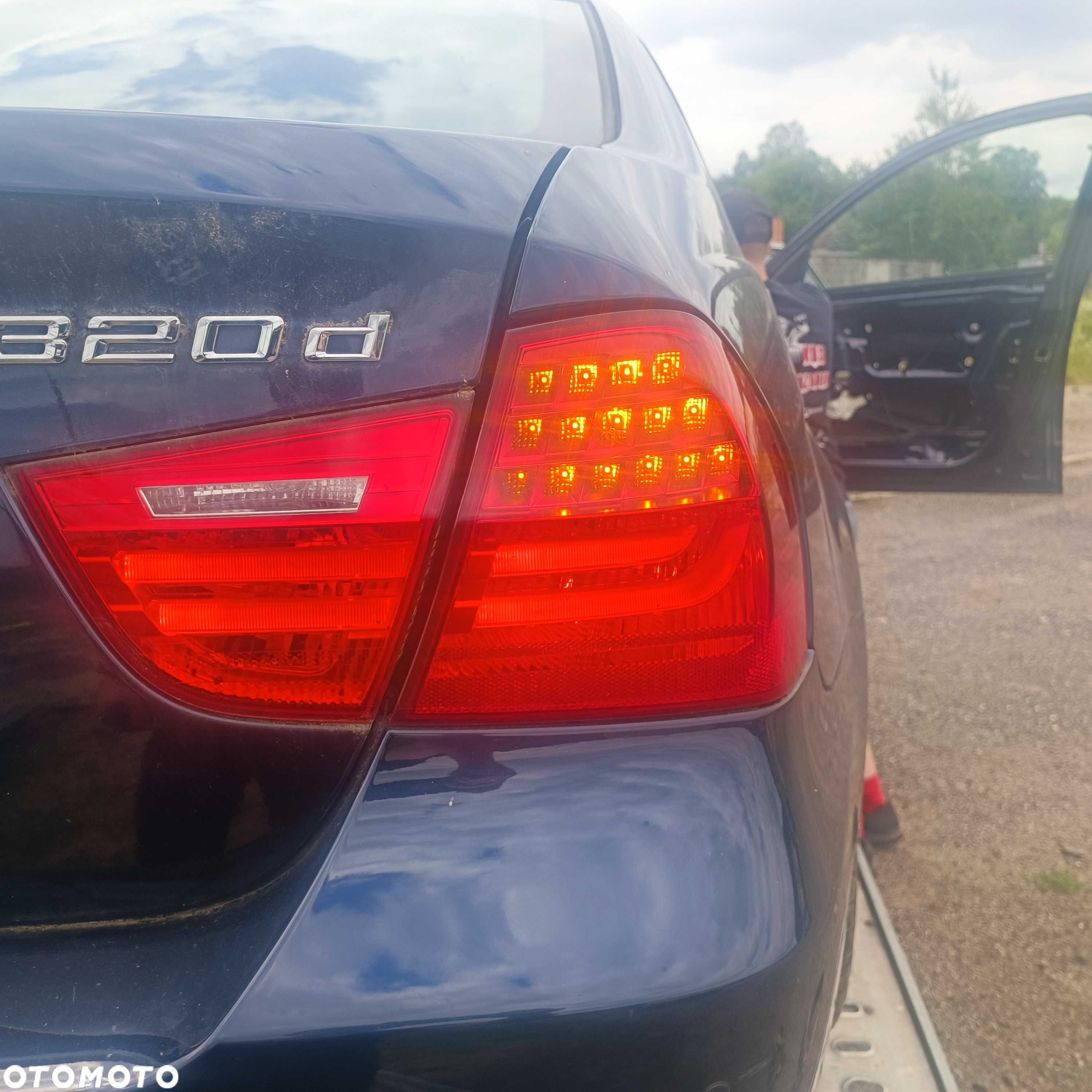 Bmw e90 lift LCI lampy tył komplet 4szt. - 4