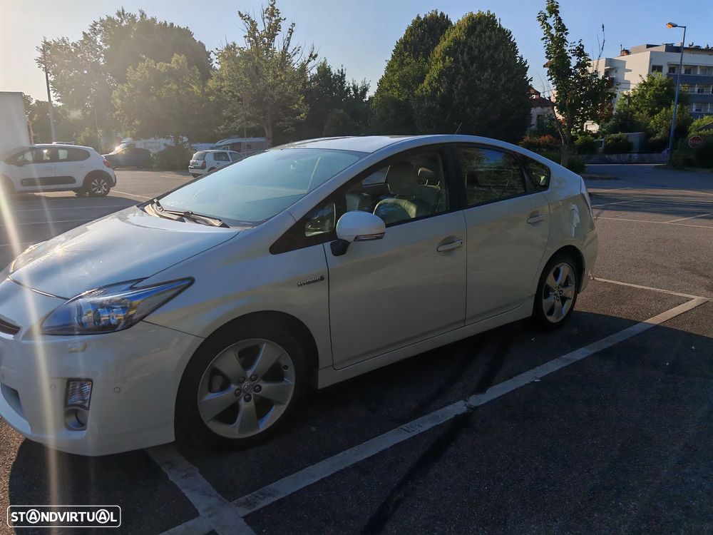Toyota Prius 1.8 Premium+Pele+GPS - 4