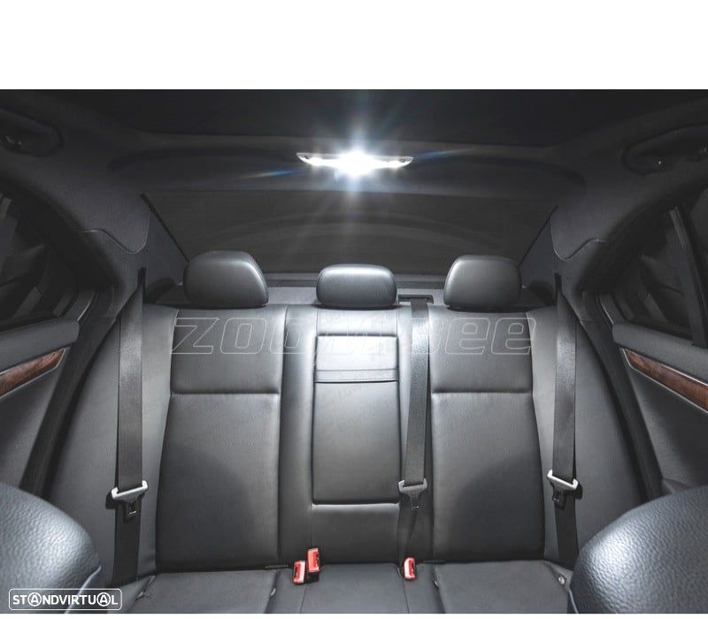KIT COMPLETO DE 15 LAMPADAS LED INTERIOR PARA MERCEDES CLASE M W163 ML320 ML350 ML430 ML500 ML55 AMG - 5