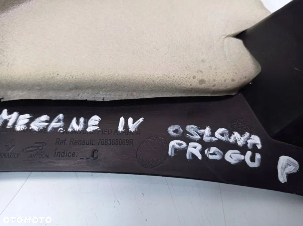 RENAULT MEGANE IV OSŁONA POSZYCIE PROGU LEWA PRAWA - 5