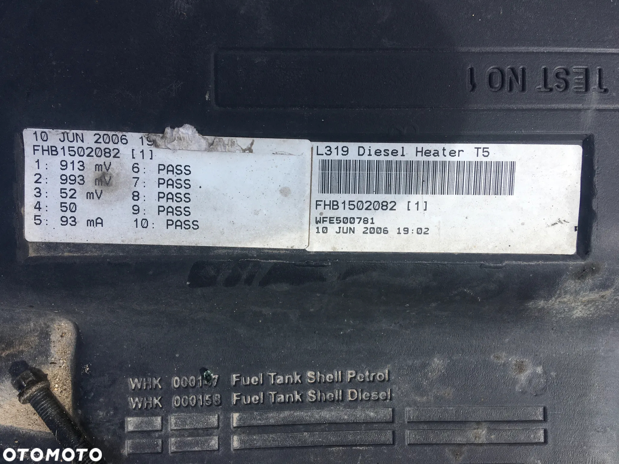 Bak zbiornik paliwa z pompą WFE500781 Land Rover Discovery 3 III 2.7 TDV6 - 2
