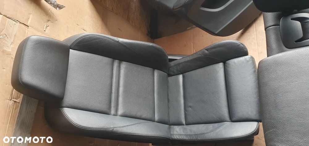 Fotele kanapa boczki komplet czarna skóra elektryczne 7 osób BMW X5 E70 Lift M-Pakiet - 6