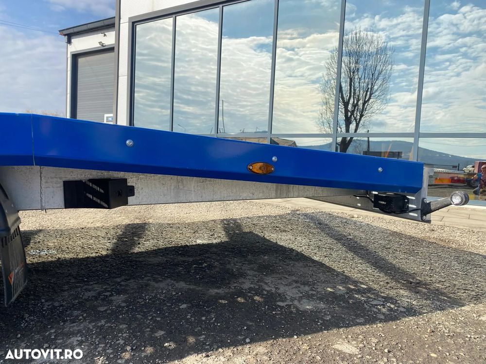 Niewiadow Remorca /Platforma auto 4.5m 2700kg Jupiter plina - 6