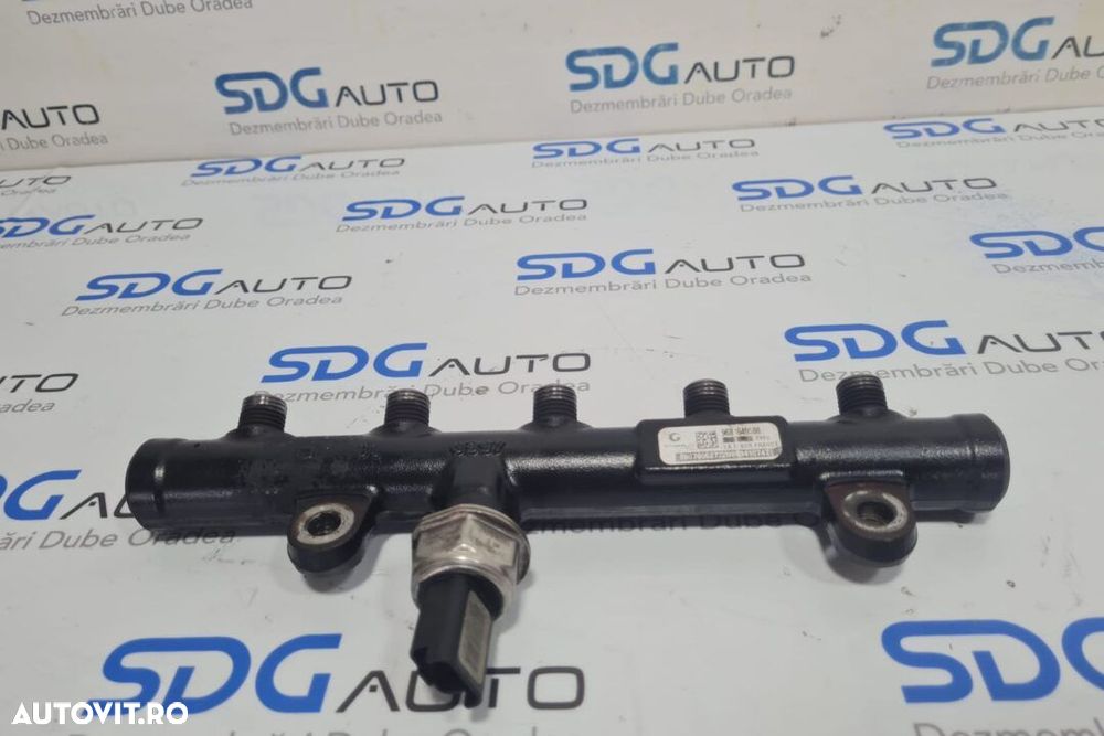Rampa injectoare 9681649580 Peugeot Expert 2.0 HDI 2006-2012 Euro 4 - 4