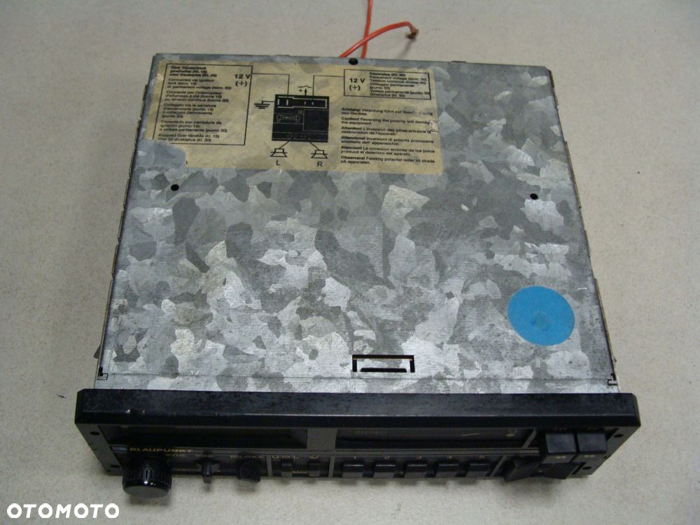 radio oryginał mercedes 124 1987r blaupunkt cambridge sqm 26 - 2