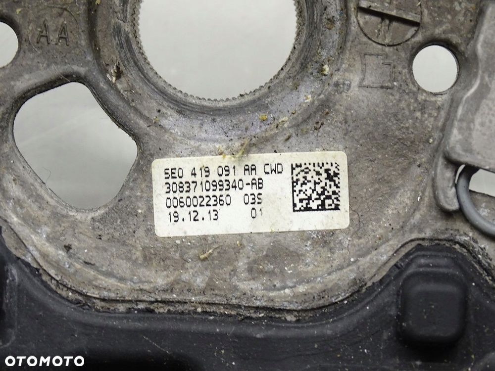 KIEROWNICA SKÓRA SKÓRZANA SKODA OCTAVIA III 3 5E 5E0419091AA - 11