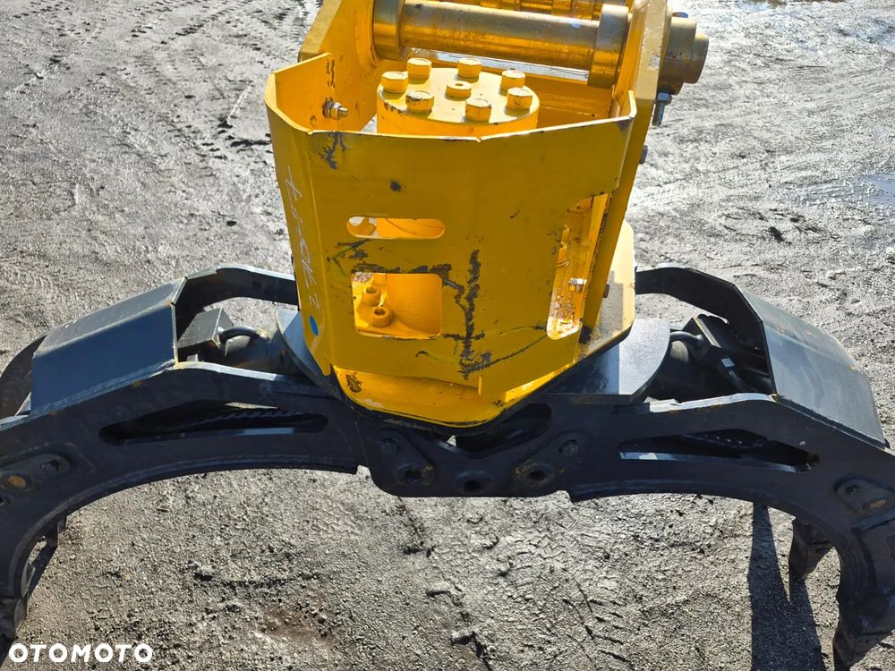 Chwytak hydrauliczny obrotowy 360 stopni na dwóch siłownikach na sworznie fi45mm fi70mm sortujący wyburzeniowy kleszcze pięciopalczaste KBKC RSB-50. NOWE!!! - 22