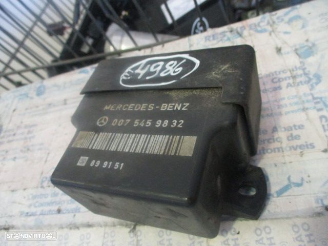 Modulo 0075459832 MERCEDES W124 1992 2.0 D  RELÉ, SISTEMA DE PRÉ-AQUECIMENTO - 5