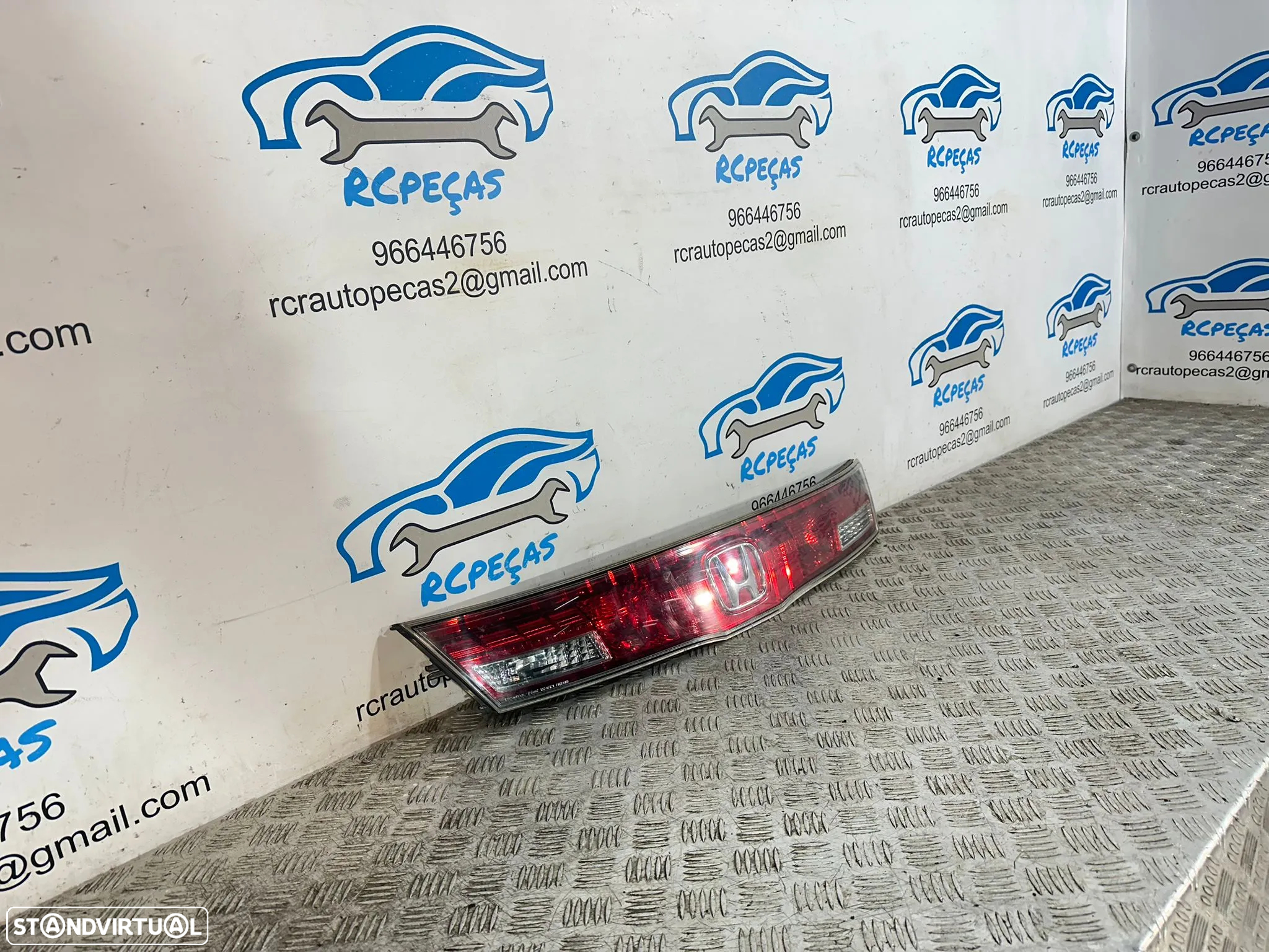 .Conjunto Farolins Mala Tras Traseiros Originais Honda Civic 8 FK FN MK8 VIII 2005 - 2011 - 11
