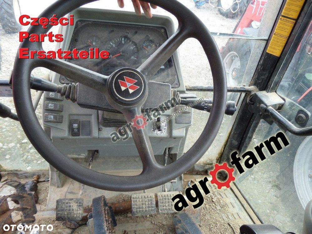 Massey Ferguson 8250 części, skrzynia biegów, oś - 3