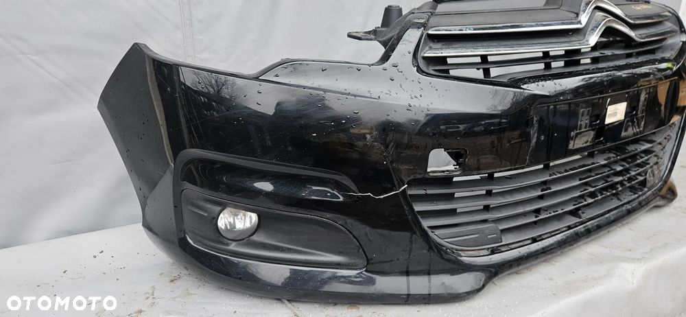 CITROEN C4 II ZDERZAK PRZEDNI GRILL HALOGENY KRATKI - 3