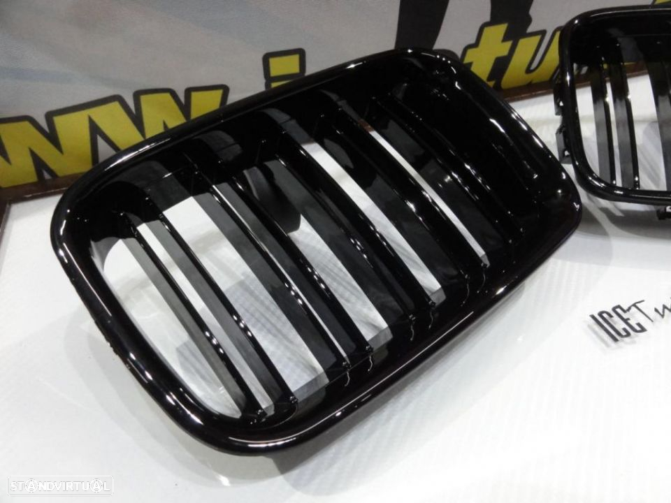 Grelha frontal BMW E36 90-96 M4 look / dupla lamina  C/2 anos de garantia - 10