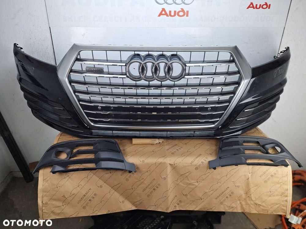 ZDERZAK AUDI Q7 4M 4M0 2014-2019 PRZED LIFTEM S-LINE LIFTINGIEM OE ORYGIN - 5