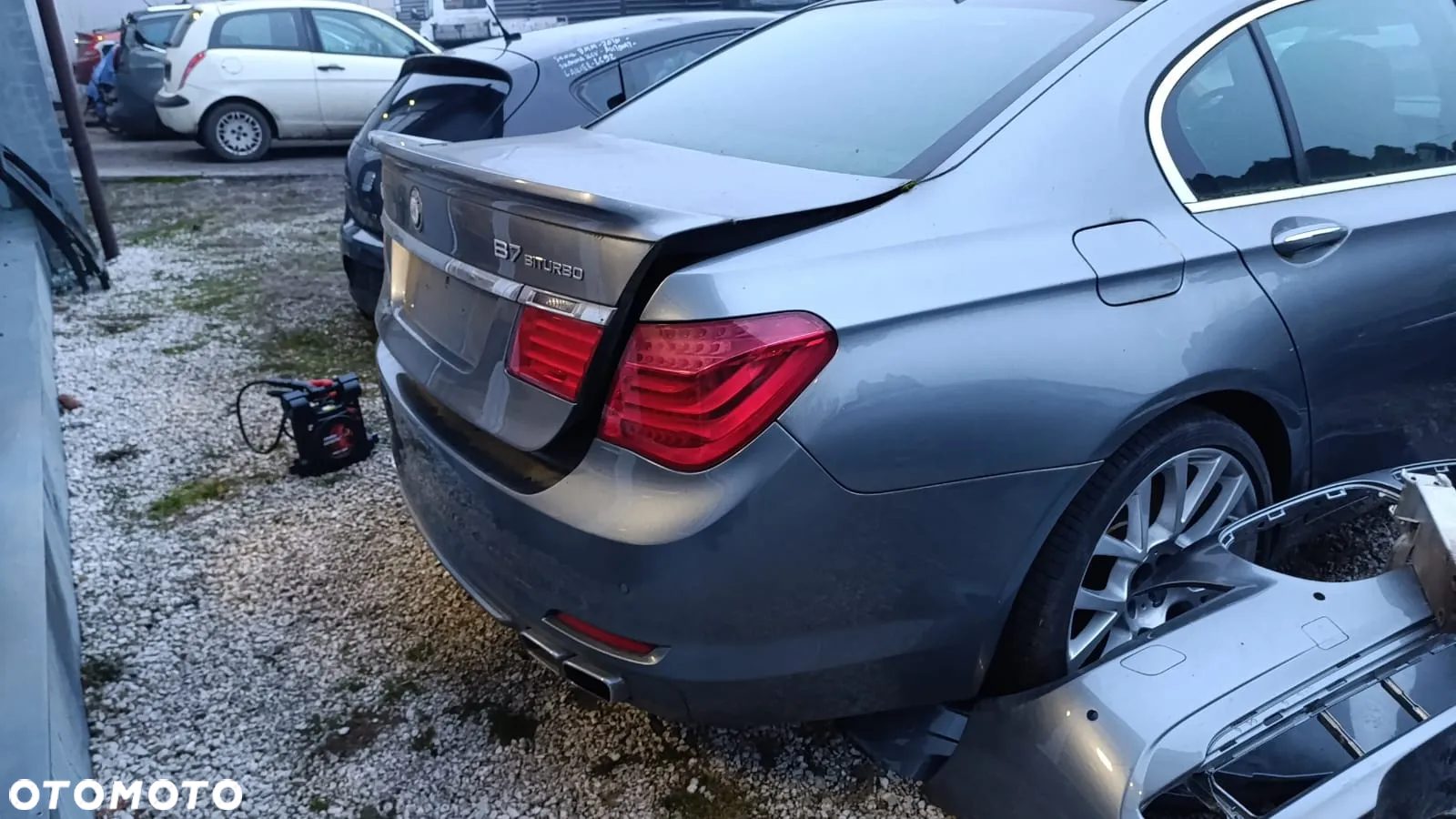 33113 BMW 7 F02 Alpina 2011 rok NA CZĘŚCI silnik 4.4 V8 N63B4400 408 KM skrzynia GA6HP26Z lakier A52 - 23