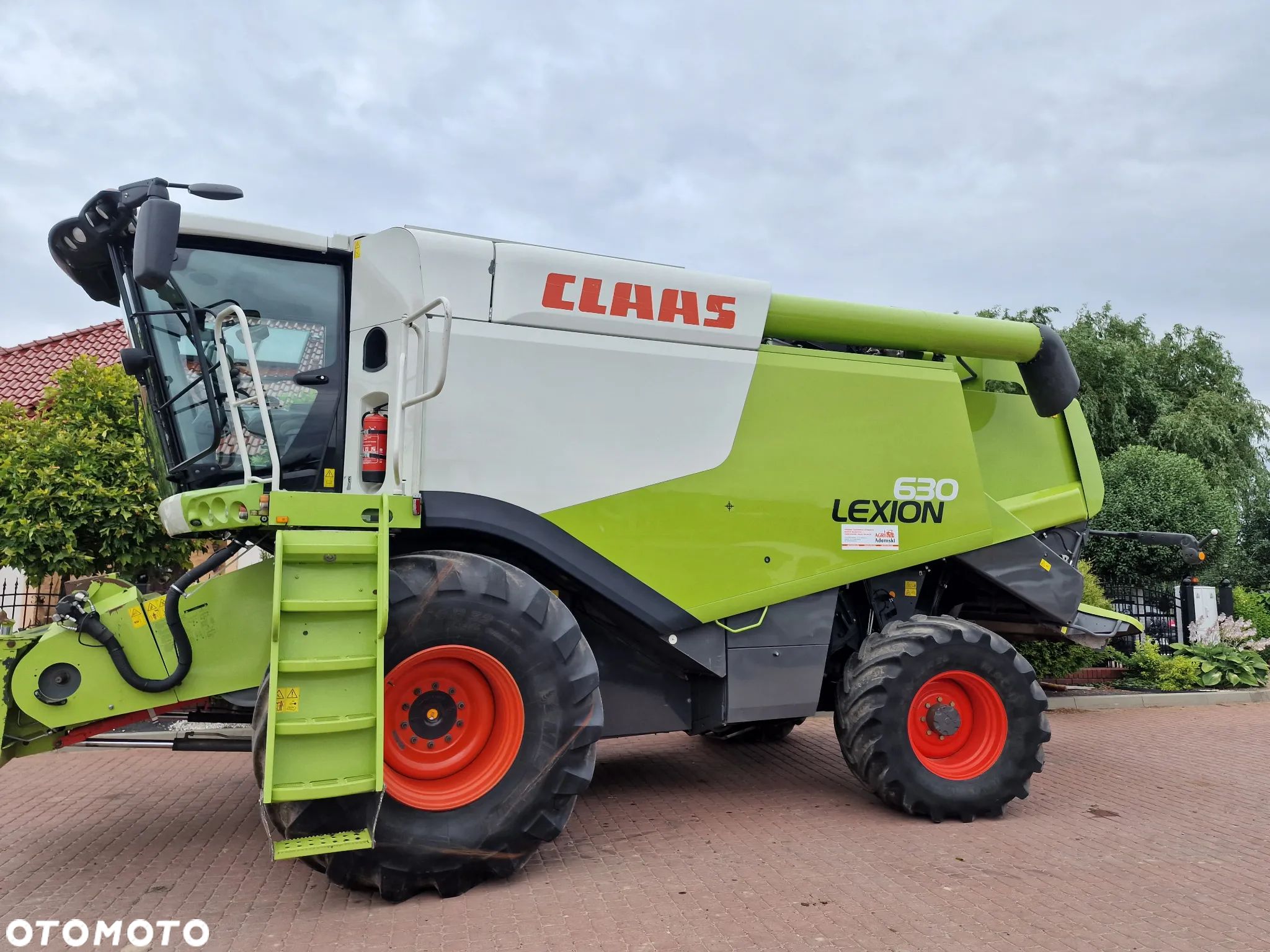 Claas Lexion 630, 4x4, 5.6m lub 6m, 2015rok - 1