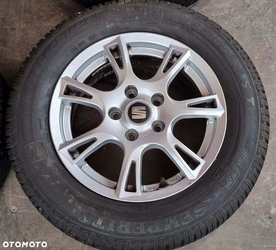 4 koła opony felgi Seat Leon VW Audi Skoda 195/65/15 Semperit Master Grip 2 195/65R15 5x112 - 5