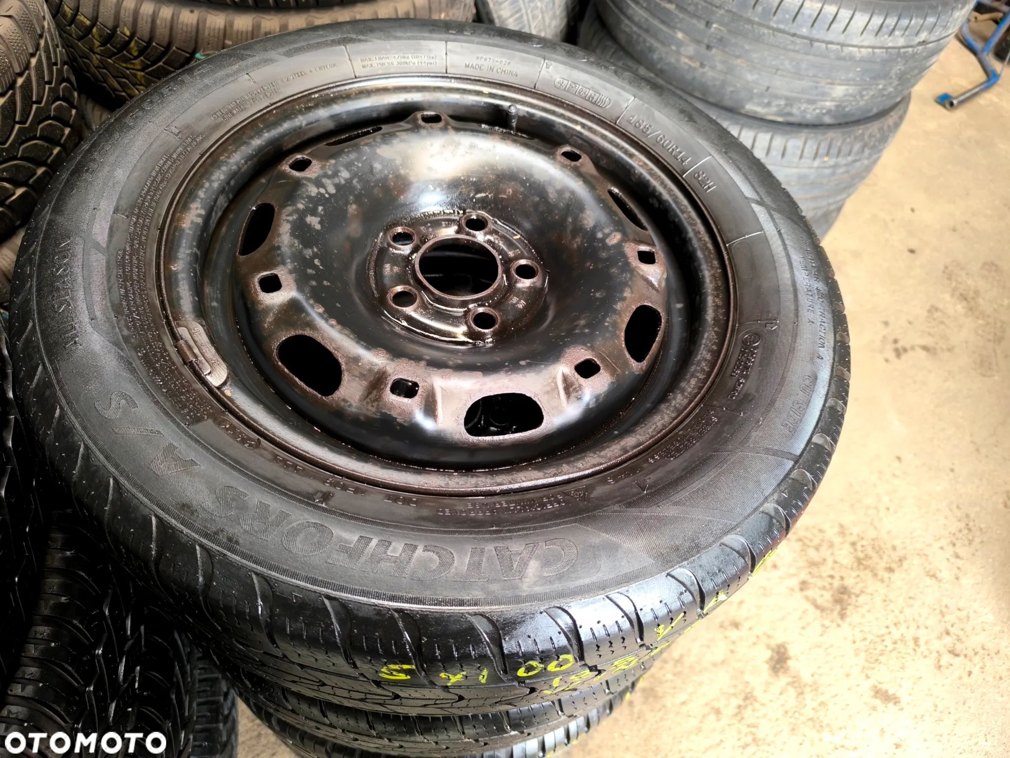 5x100 Felgi Stalowe Stal 14 Koła Letnie Całoroczne SKODA FABIA PRAKTIK ROOMSTER RAPID SEAT IBIZA CORDOBA TOLEDO IV 4 VW FOX POLO Legnica ALU-RAD 185/60 5,5mm - 1