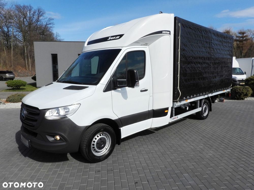 Mercedes-Benz SPRINTER 317 PLANDEKA WINDA 8 PALET WEBASTO TEMPOMAT KLIMATYZACJA  170KM - 21