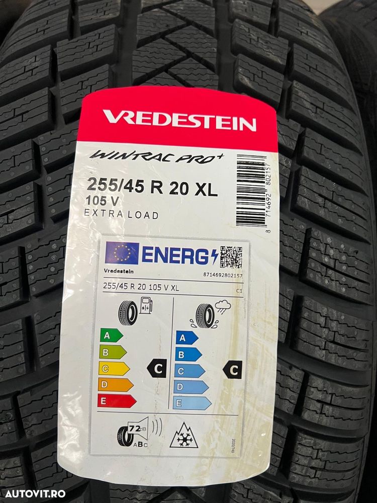 Vând set anvelope 255/45/20-285/40/20 vredestein de iarnă noi - 3