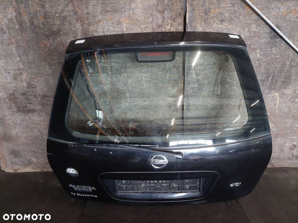 KOMPLETNY TYŁ KLAPA BAGAŻNIKA ZDERZAK TYŁ LAMPY NISSAN ALMERA TINO I GN0 - 7