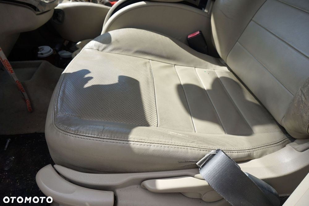 FOTELE FOTEL PRZEDNI LEWY PRAWY KANAPA WNĘTRZE SCENIC GRAND II PH2 LIFT SKÓRA BEŻOWA 7-OS RENAULT 2006-2009 - 3