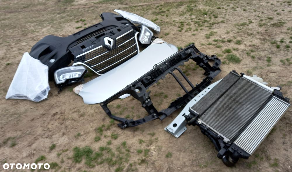 BIAŁY Przód Maska Lampy LED Pas Zderzak PDC Blotniki Belka Grill Renault Master IV 2019- - 1