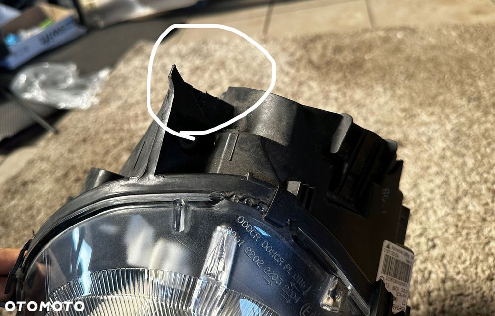mini cooper ii r55 r56 lampa prawa przód przednia 162704-03 - 10