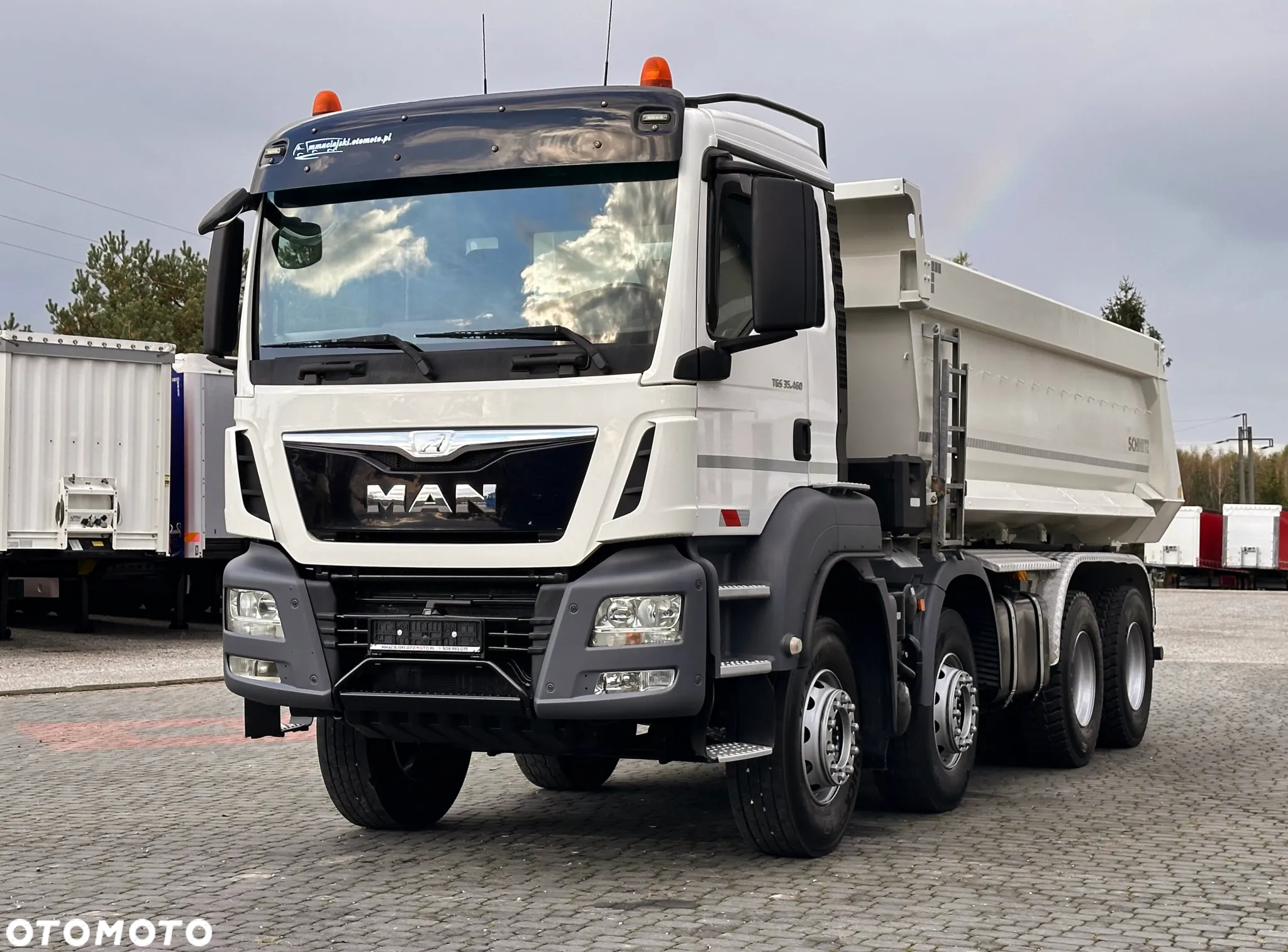 MAN TGS 35.460 8x4 WYWROTKA SCHMITZ MULDA - 33