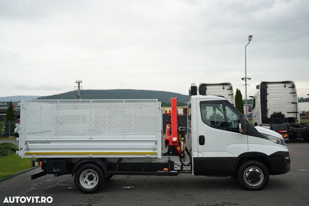 Renault MAXITY 140 DXI / BASCULATOR / + HDS FASSI F22A / CAPACITATE DE RIDICARE 995 KG / ATRACȚIE 5,5 M / IMPORTAT - 20