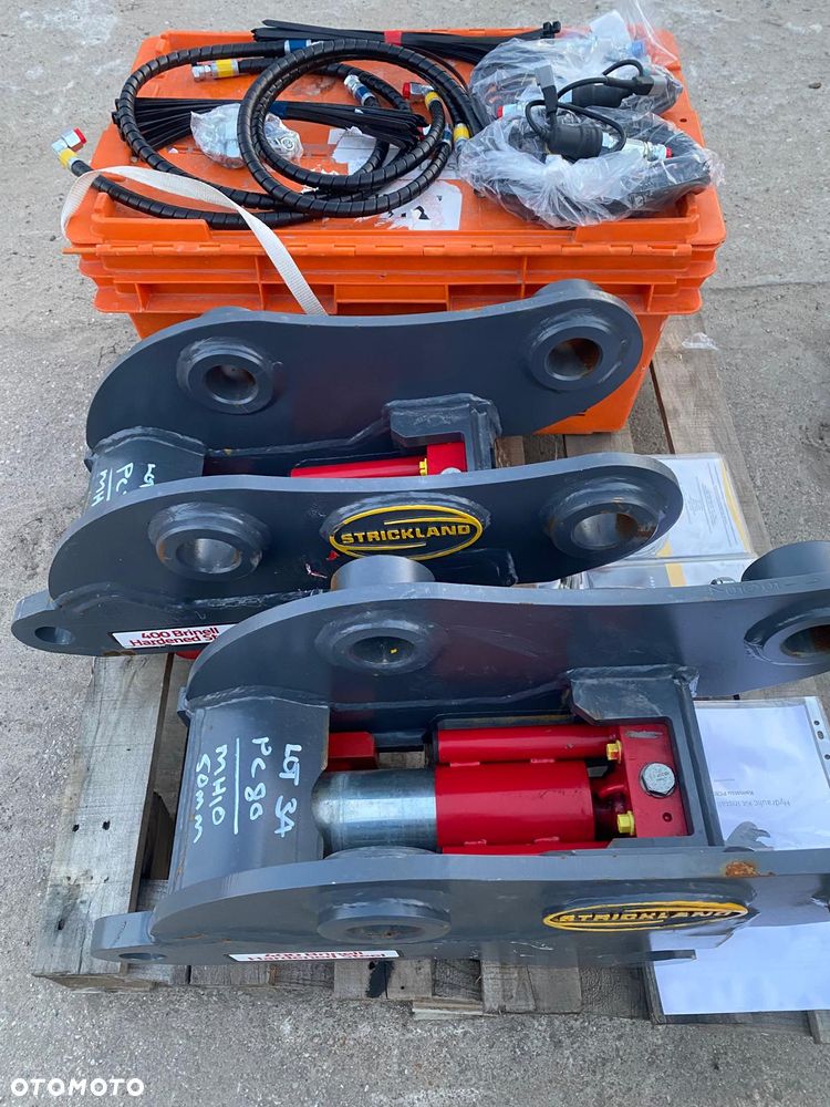 Inny NOWY Strickland S-Lock Coupler do Komatsu PC80 – z elektroniką / komplet - 3