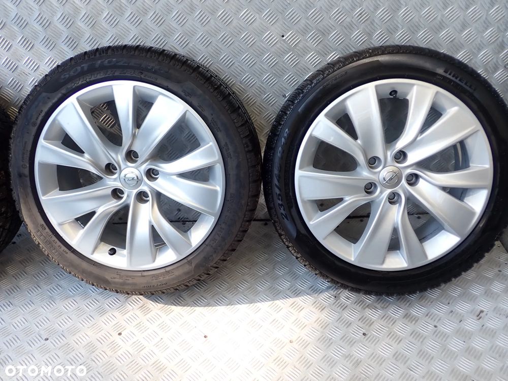 KOŁA FELGI ALUMINIOWE OPEL INSIGNIA B 7,5JX17  ET 41  5X115  OP080 K1 Z OPONAMI ZIMA PIRELLI 235/45/18 - 2