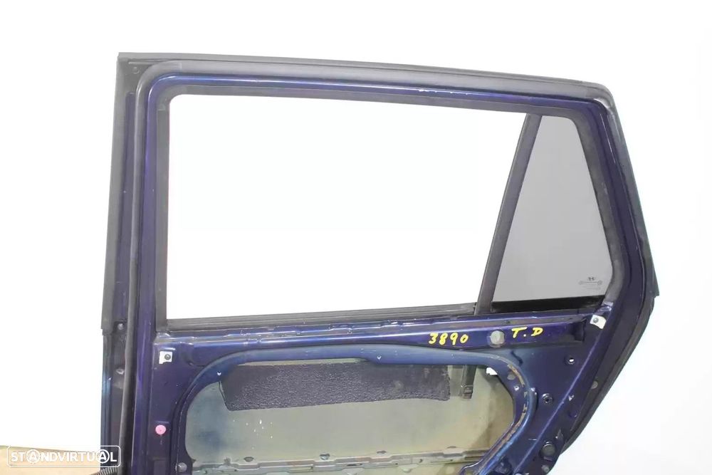 PORTA TRASEIRA DIREITA HYUNDAI SANTA FÉ II 2007 -AZUL - 4