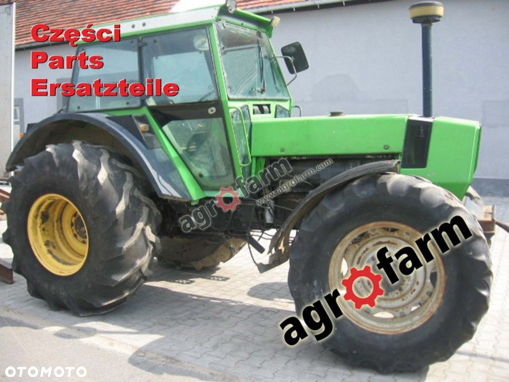 Deutz DX 6.30 części, skrzynia biegów, silnik, oś - 2