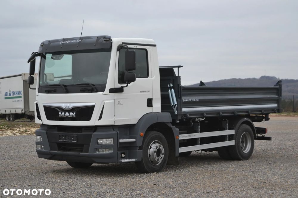 MAN TGM 15.250 15.290 Nowy 3-stronny WYWROT Kiper Wywrotka Blokada Mostu Klima Ładowność: 8885 kg - 9