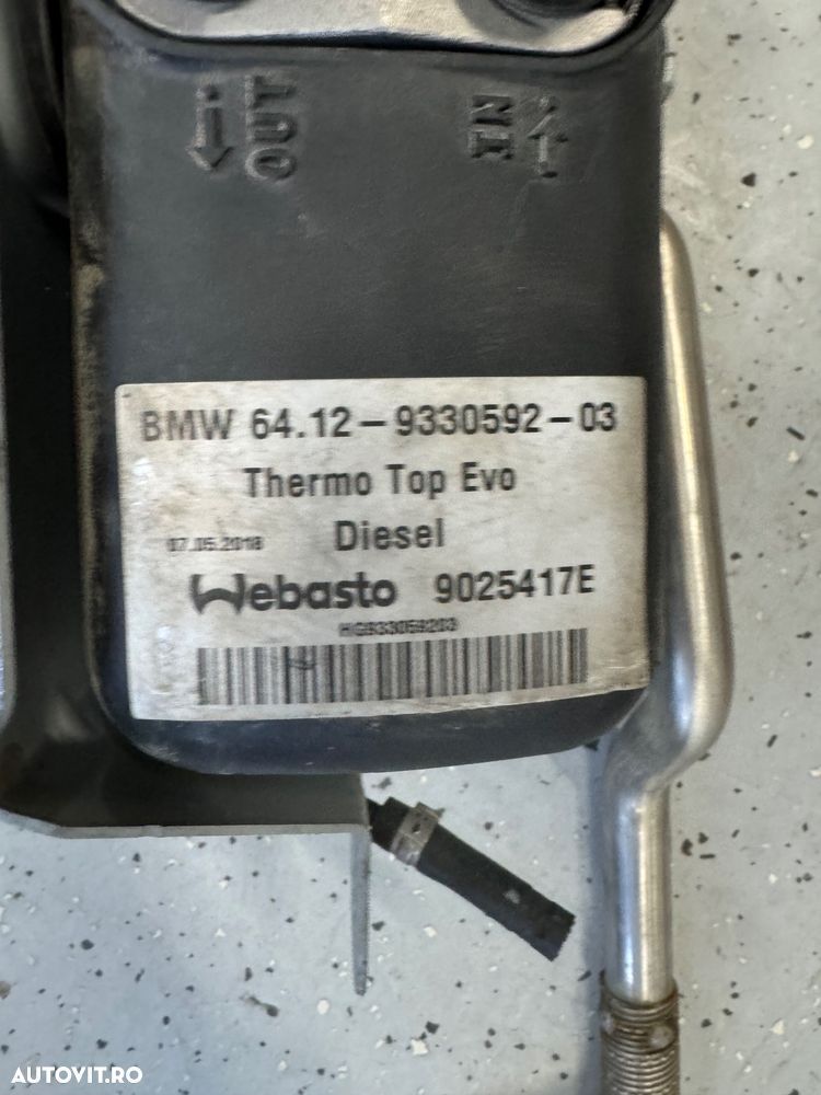 Sirocol webasto bmw x5 x6 f15 f16 - 3