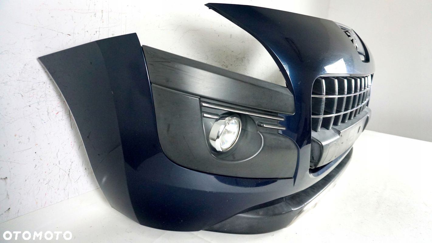 ZDERZAK PRZÓD PRZEDNI PEUGEOT 3008 I 1 09-13 KPSC 2009-2013 HALOGEN ATRAPA - 3
