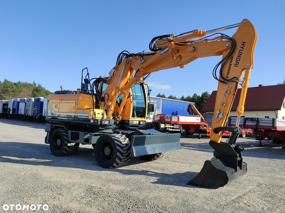 Hyundai 140W-9 Łyżka Skarpowa+Szybko Złącze !!! STAN Bardzo Dobry !!! - 3