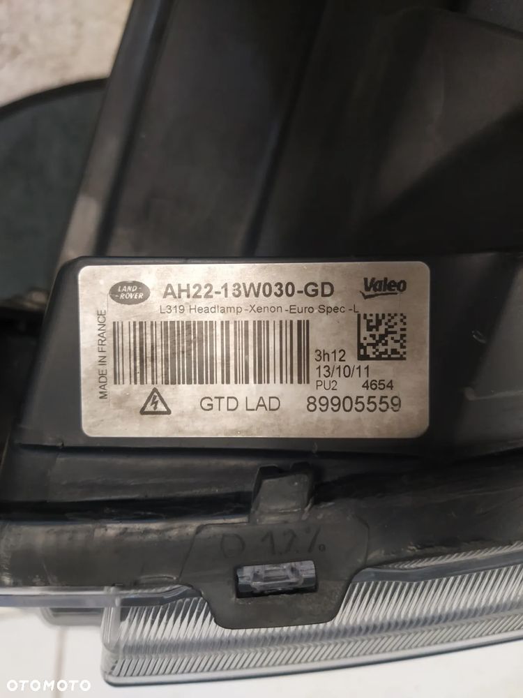 LAND ROVER DISCOVERY 4 IV L319  REFLEKTOR LAMPA BI-XENON LEWY PRZÓD PRZEDNIA PRZETWORNICA KOMPLETNA ORYGINAŁ - 9
